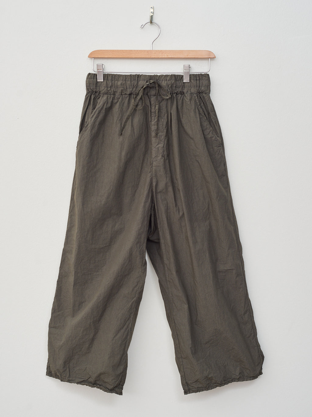 Namu Shop - Album di Famiglia Wide & Short Trousers TC - Anthracite