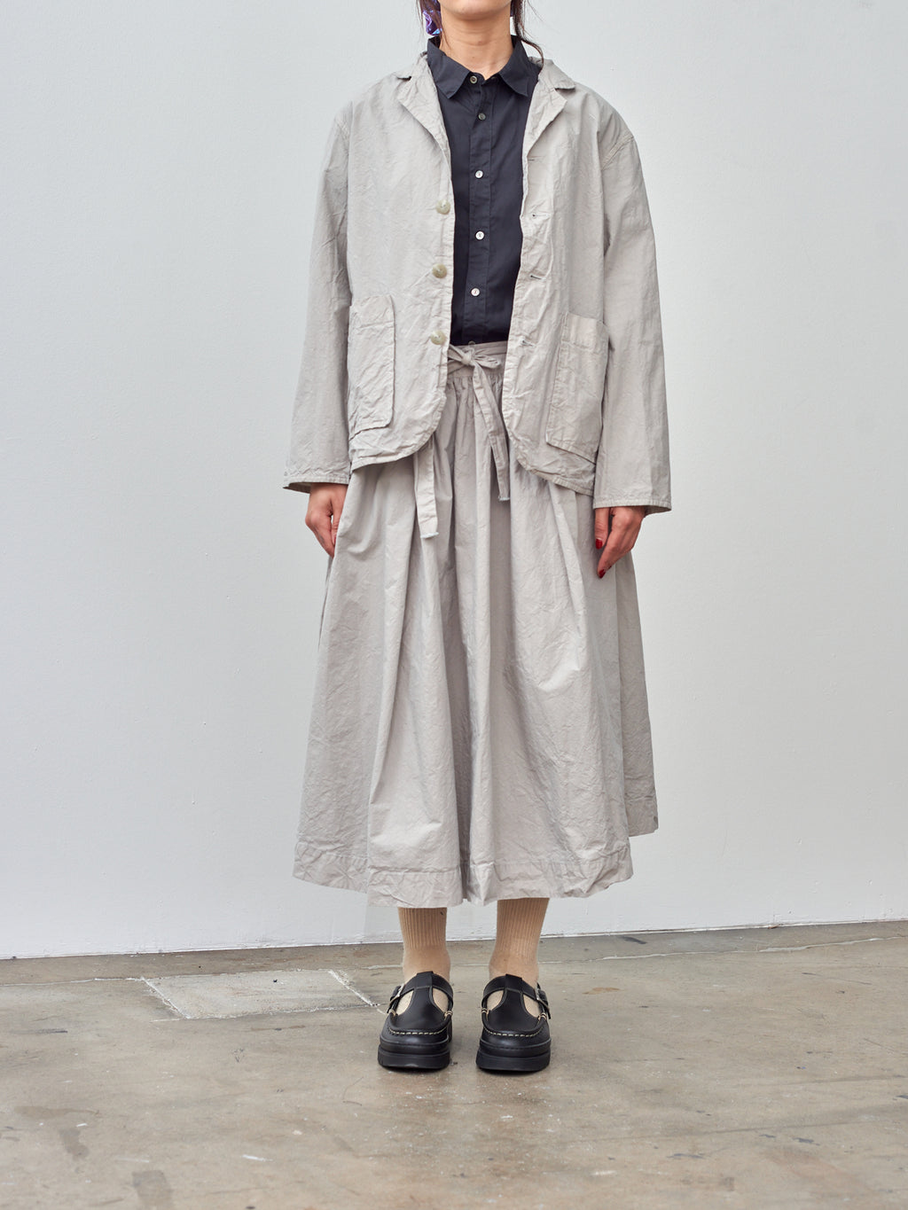 Namu Shop - Veritecoeur Daily Jacket - Smoke Gray