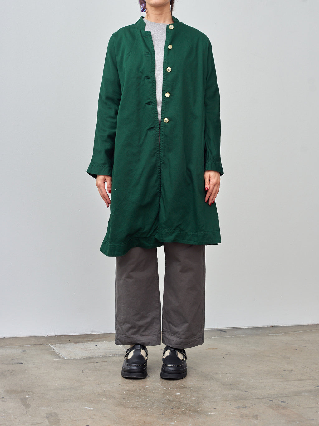 Namu Shop - Veritecoeur Arrow Coat - Green