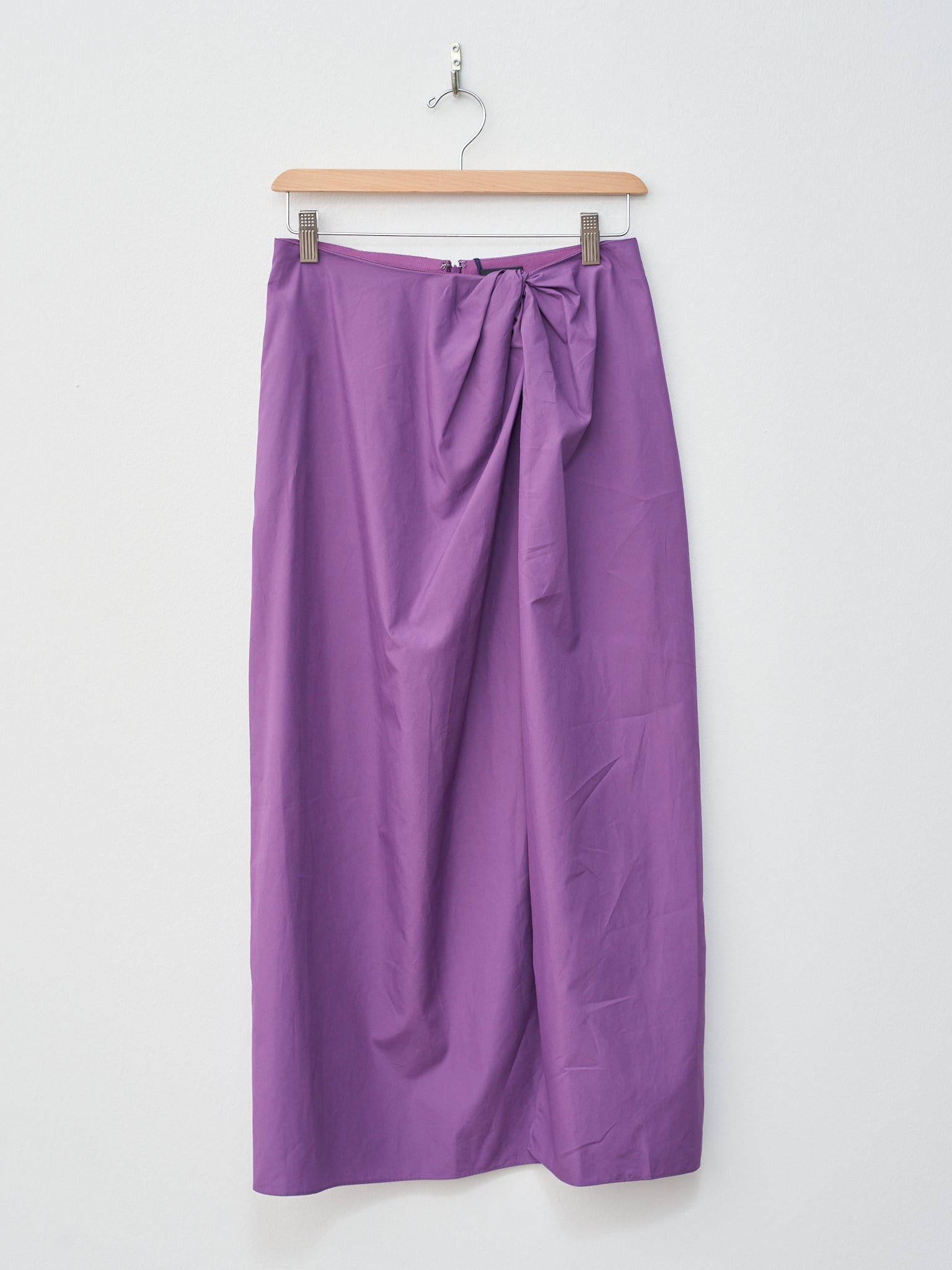 Namu Shop - Yleve Finx Cotton Weather Twist Skirt - Purple