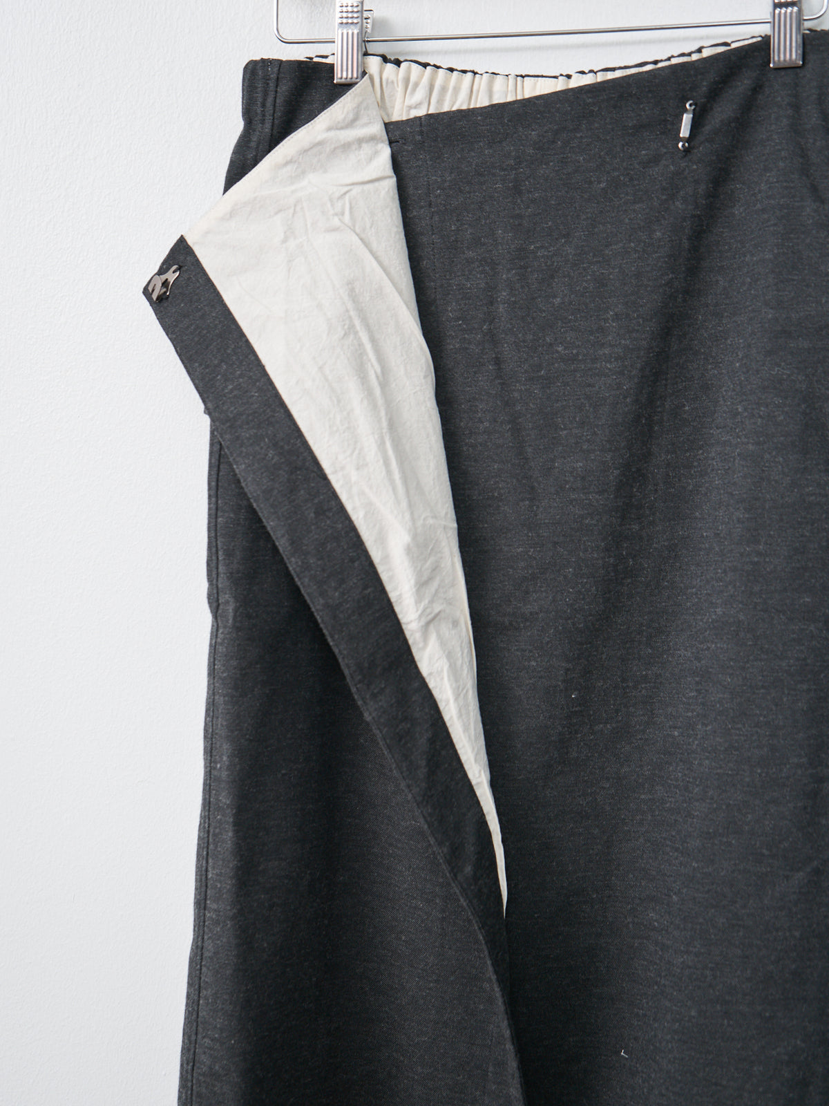 Namu Shop - Album di Famiglia Double Wrap Skirt STW - Slate