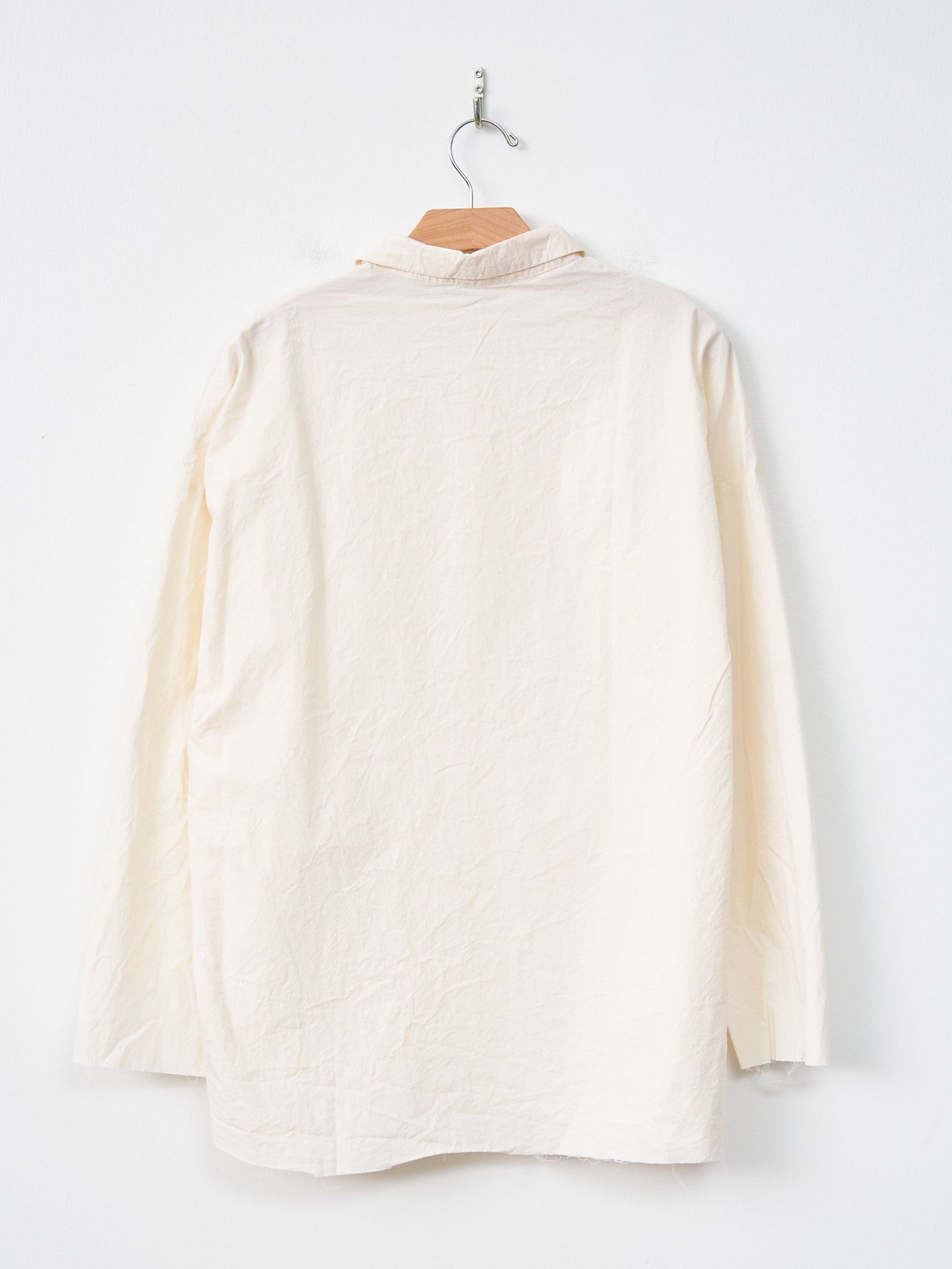 Namu Shop - Album di Famiglia Wrinkled Collar Shirt - Natural