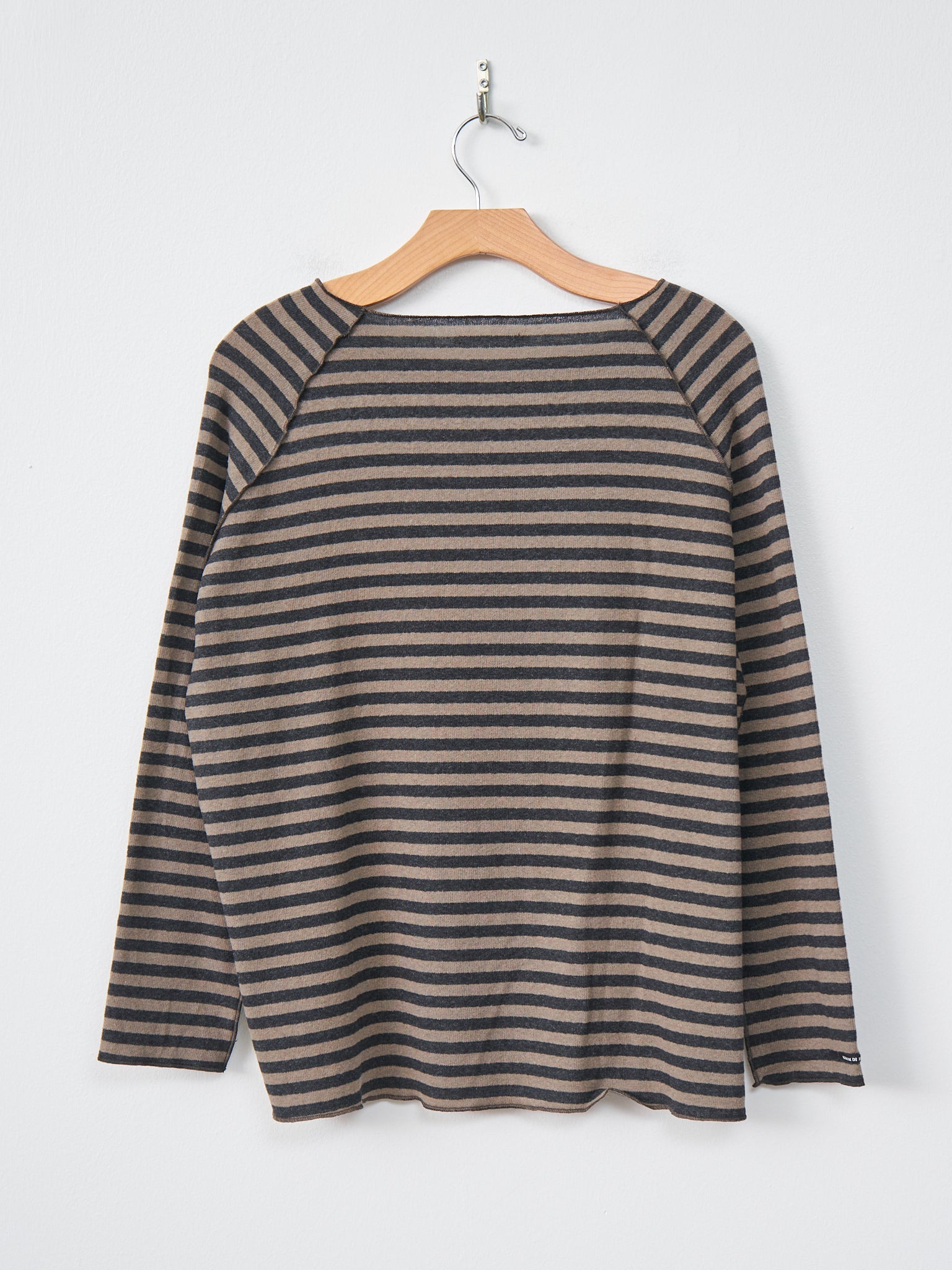 Namu Shop - Album di Famiglia Raglan Riga JL - Slate x Beige Stripe