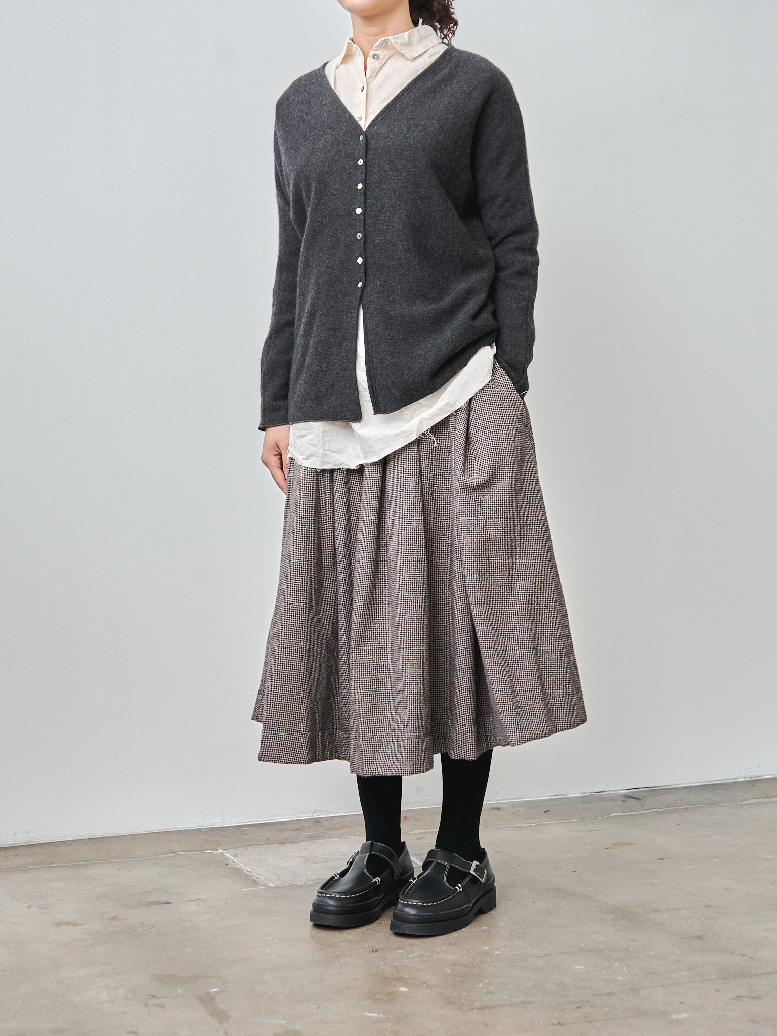 Namu Shop - Album di Famiglia Wrinkled Collar Shirt - Natural