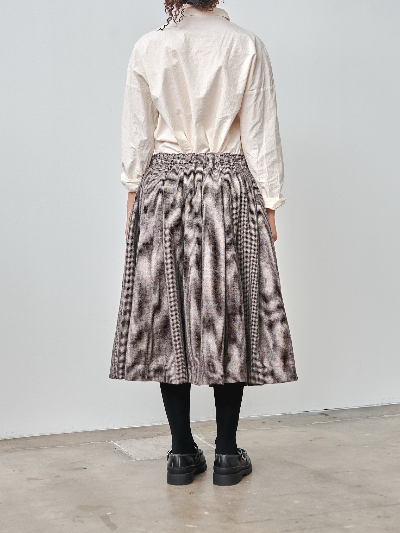 Namu Shop - Album di Famiglia Wrinkled Collar Shirt - Natural