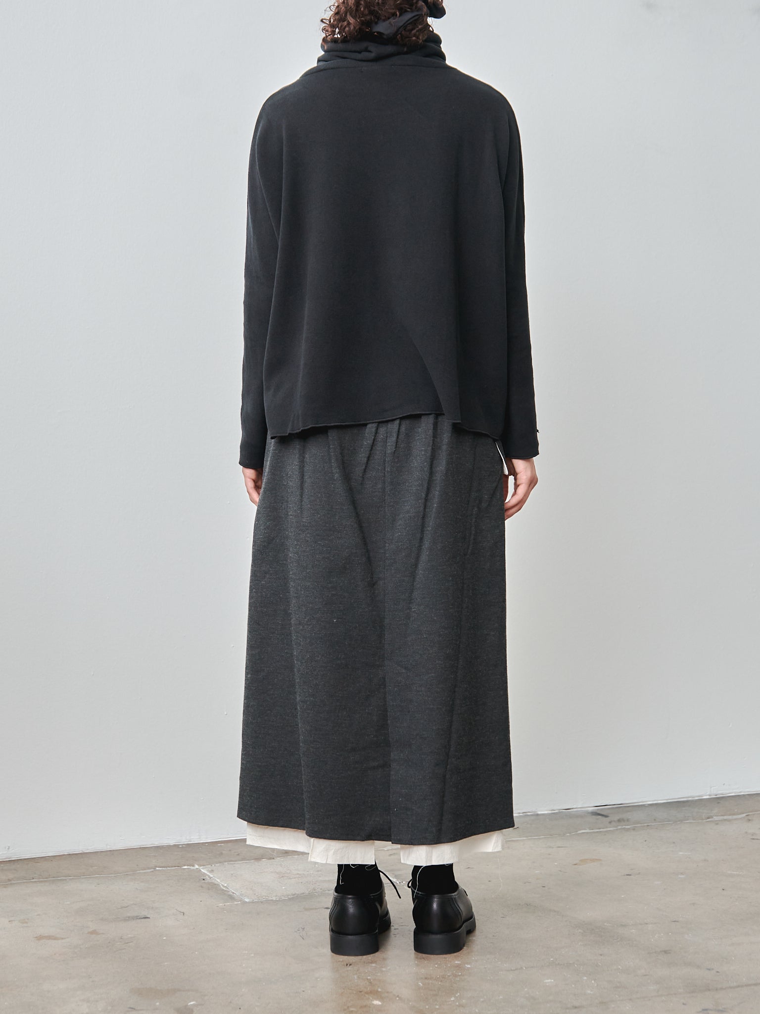 Namu Shop - Album di Famiglia Double Wrap Skirt STW - Slate