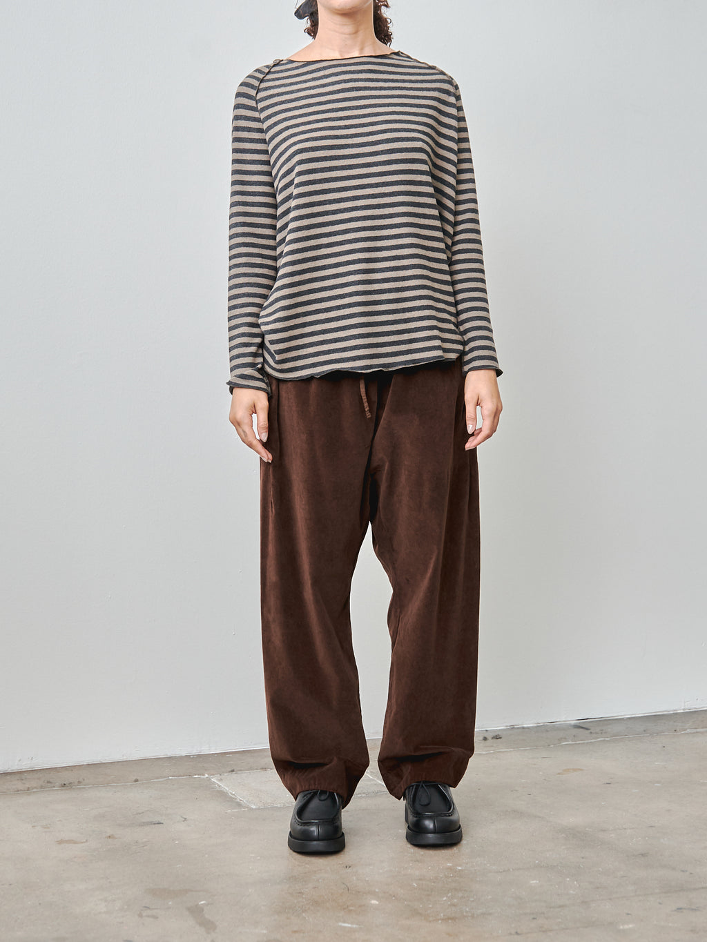 Namu Shop - Album di Famiglia Raglan Riga JL - Slate x Beige Stripe
