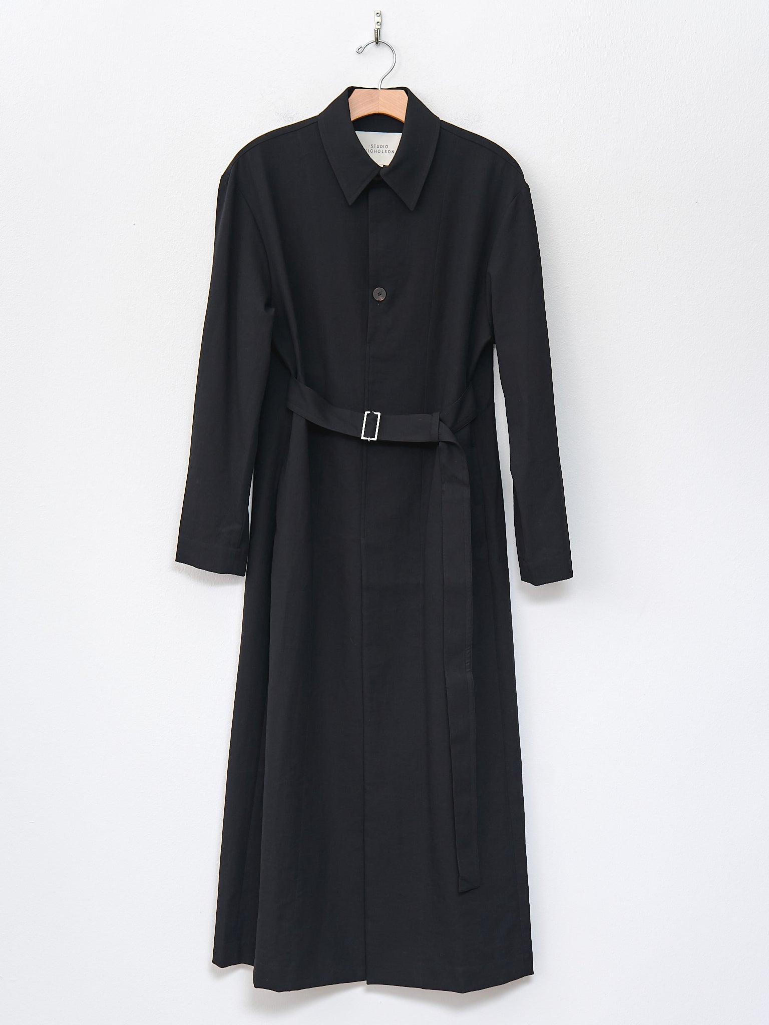 Namu Shop - Studio Nicholson Mor Wrap Dress - Black