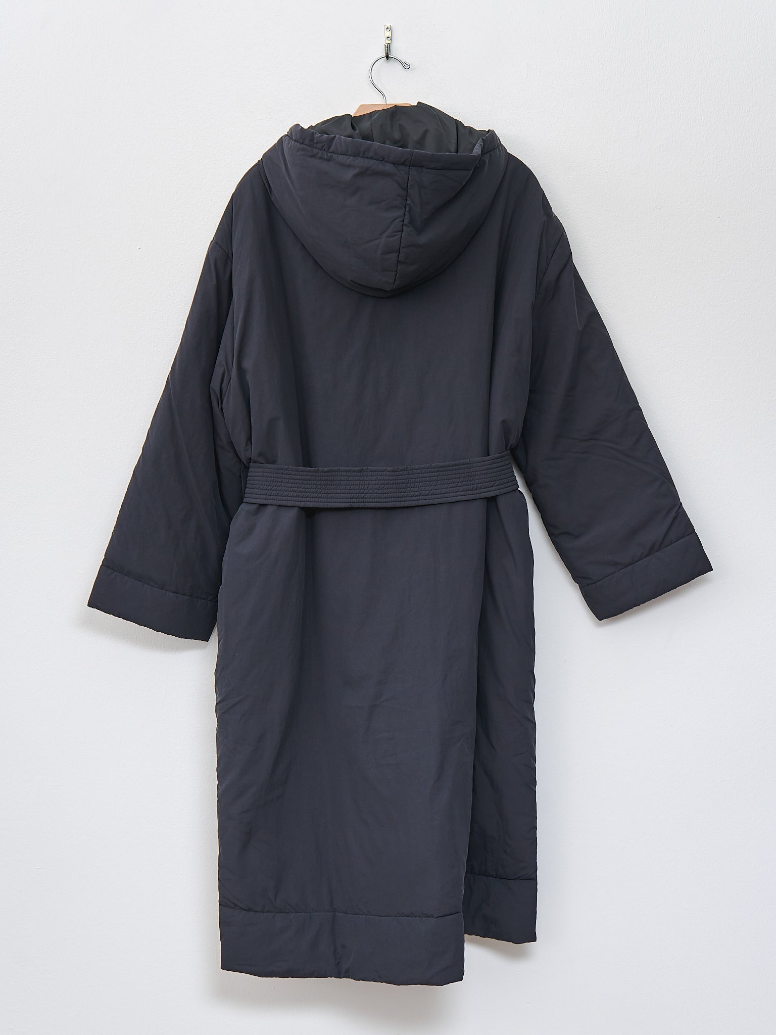 Namu Shop - Studio Nicholson Kariba Belted Wrap Puffer Coat - Black