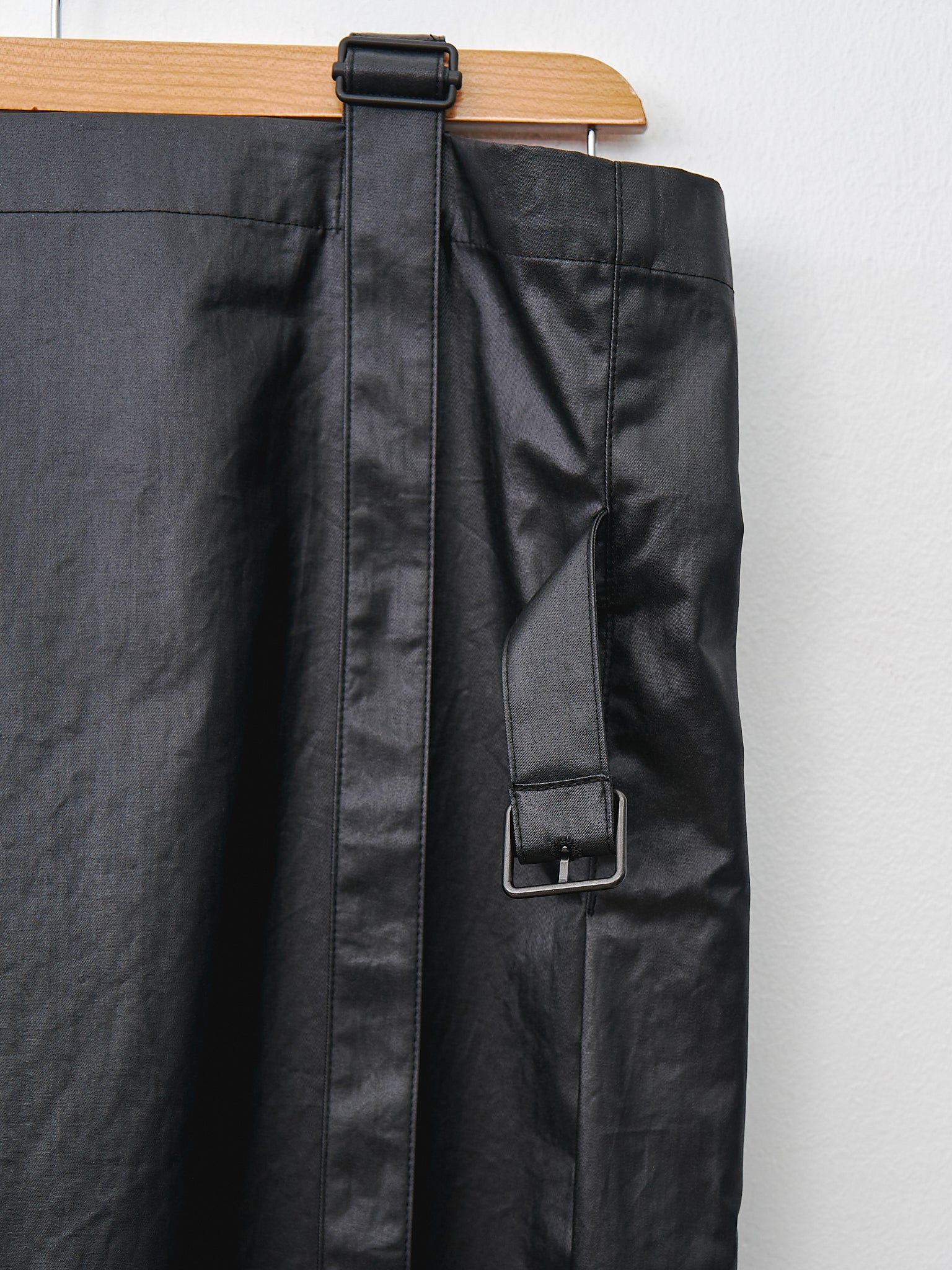 Namu Shop - Lemaire Skirt with Straps - Ash Black