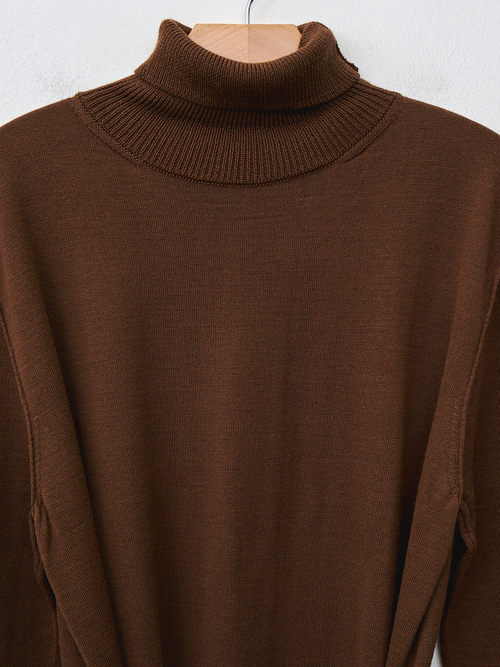 Namu Shop - Lemaire Trompe L'oeil Dress - Hazelnut Brown