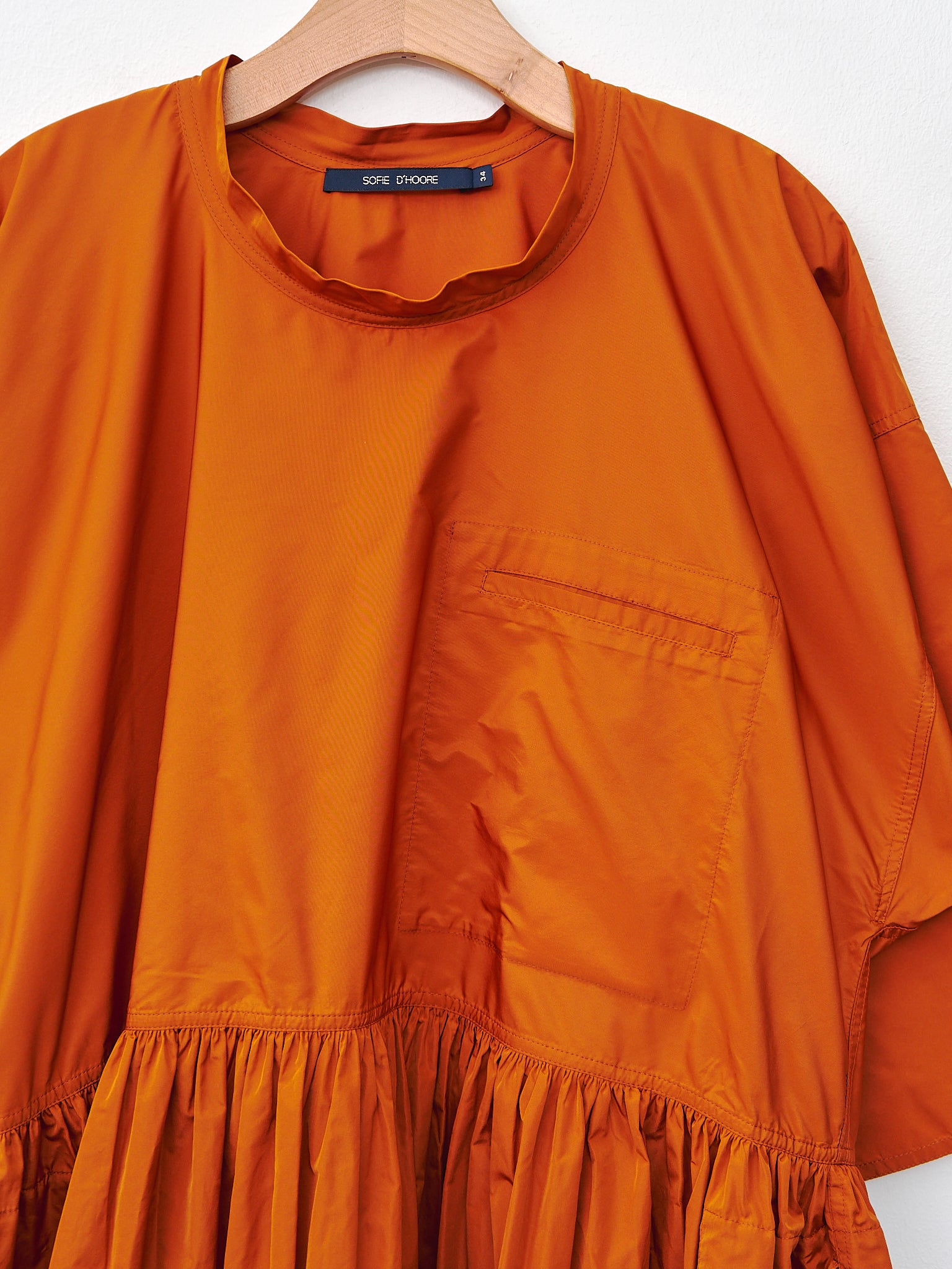 Namu Shop - Sofie D'Hoore Delos Dress - Curcuma (Orange)