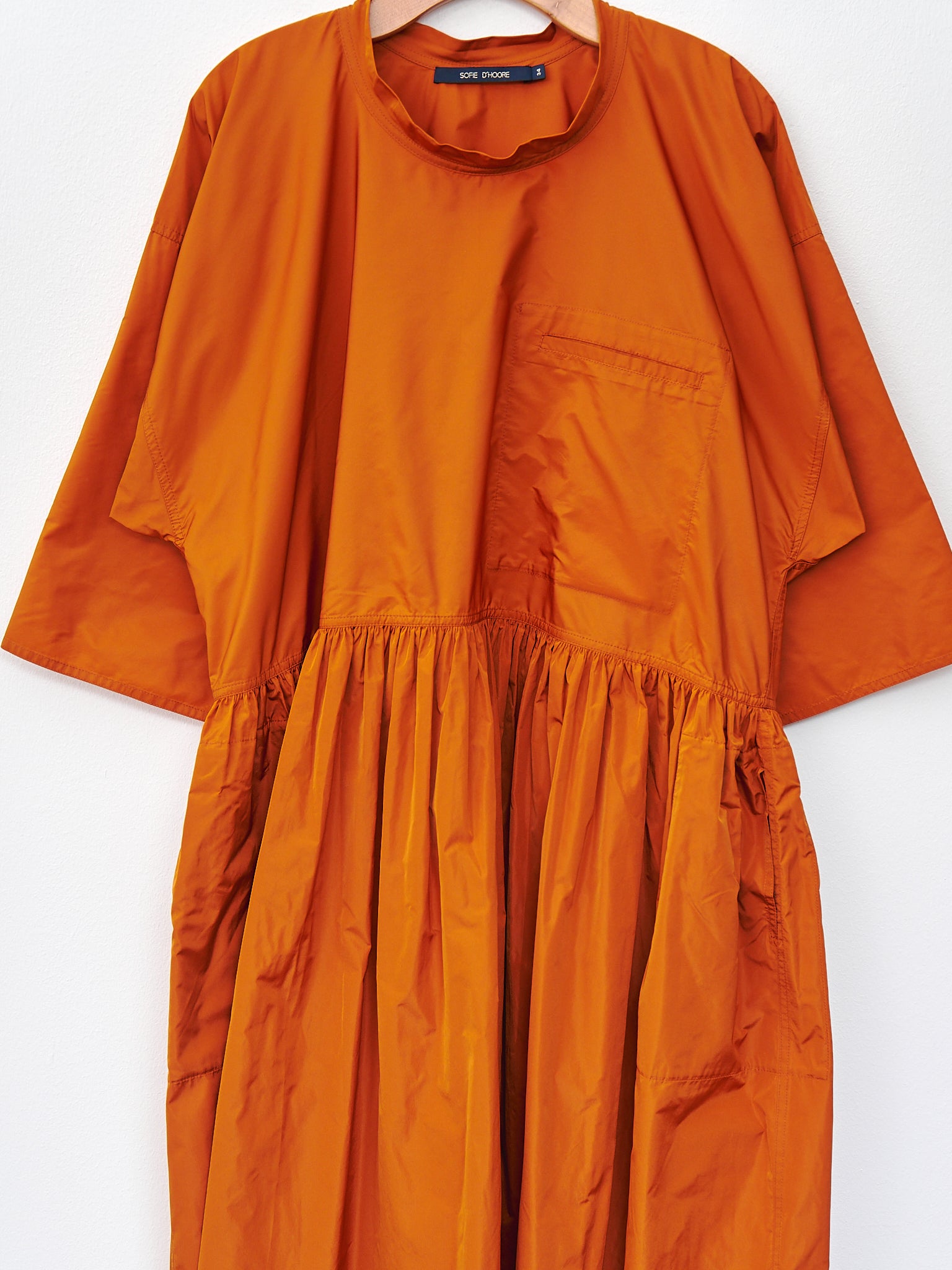 Namu Shop - Sofie D'Hoore Delos Dress - Curcuma (Orange)