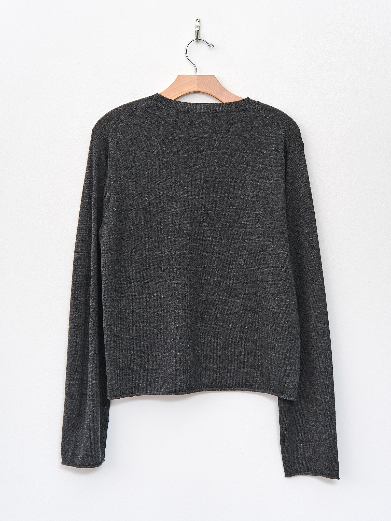 Namu Shop - Sofie D'Hoore Malou Knit - Charcoal Melange