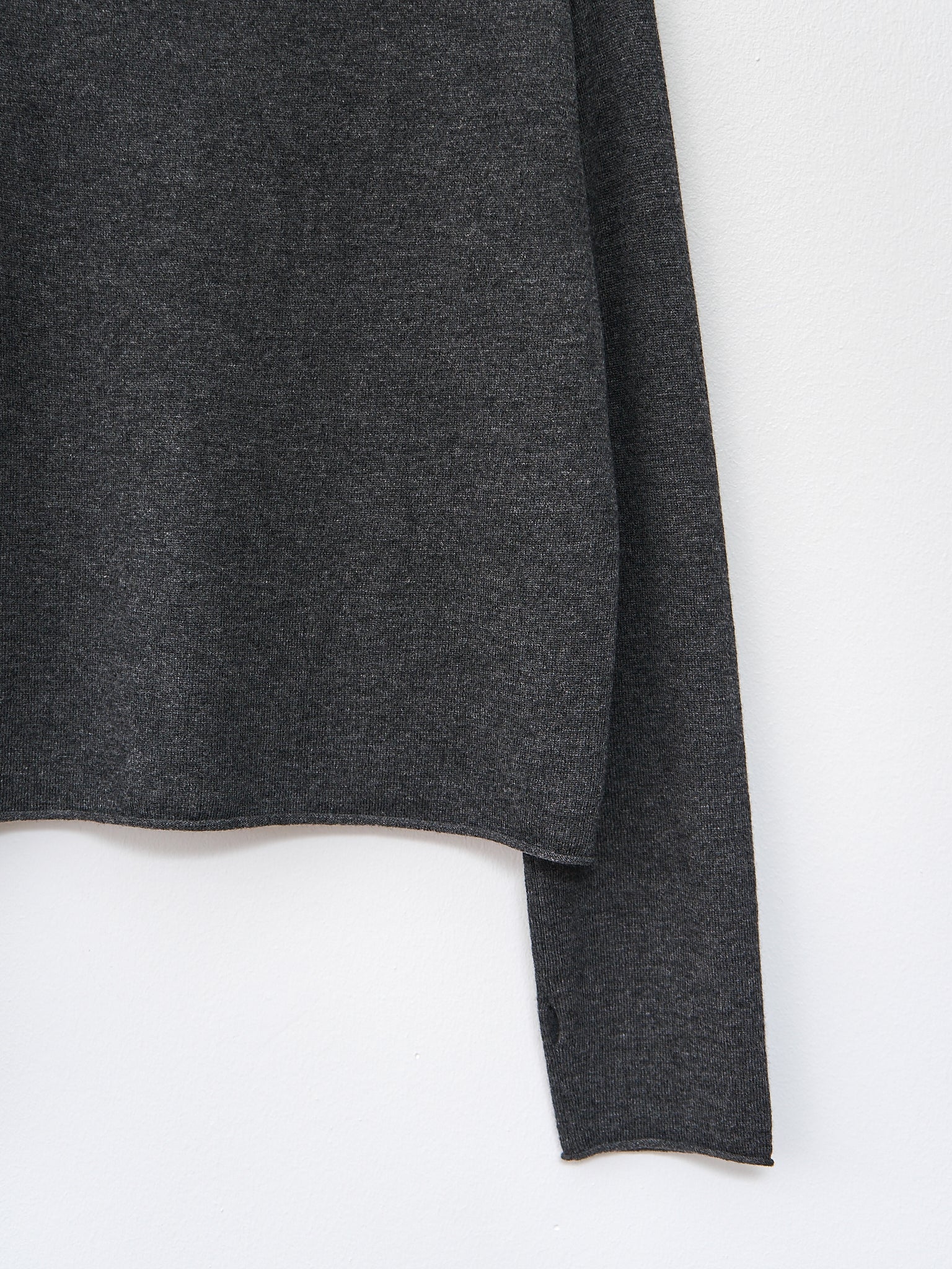 Namu Shop - Sofie D'Hoore Malou Knit - Charcoal Melange