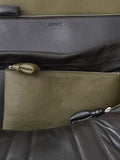 Namu Shop - Lemaire Document Holder - Dark Chocolate (grained leather)