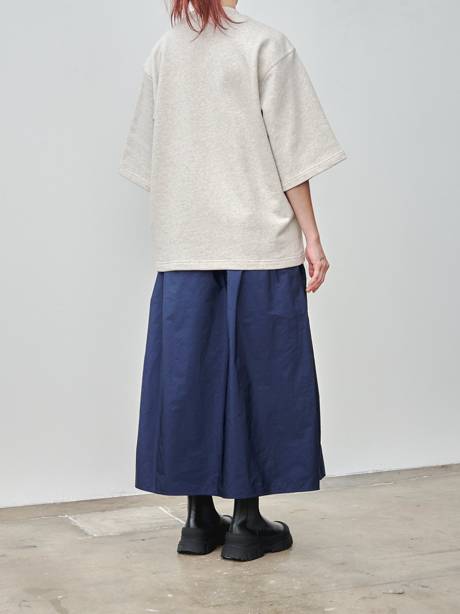 Namu Shop - Sofie D'Hoore Thebe Sweatshirt - Pearl Melange