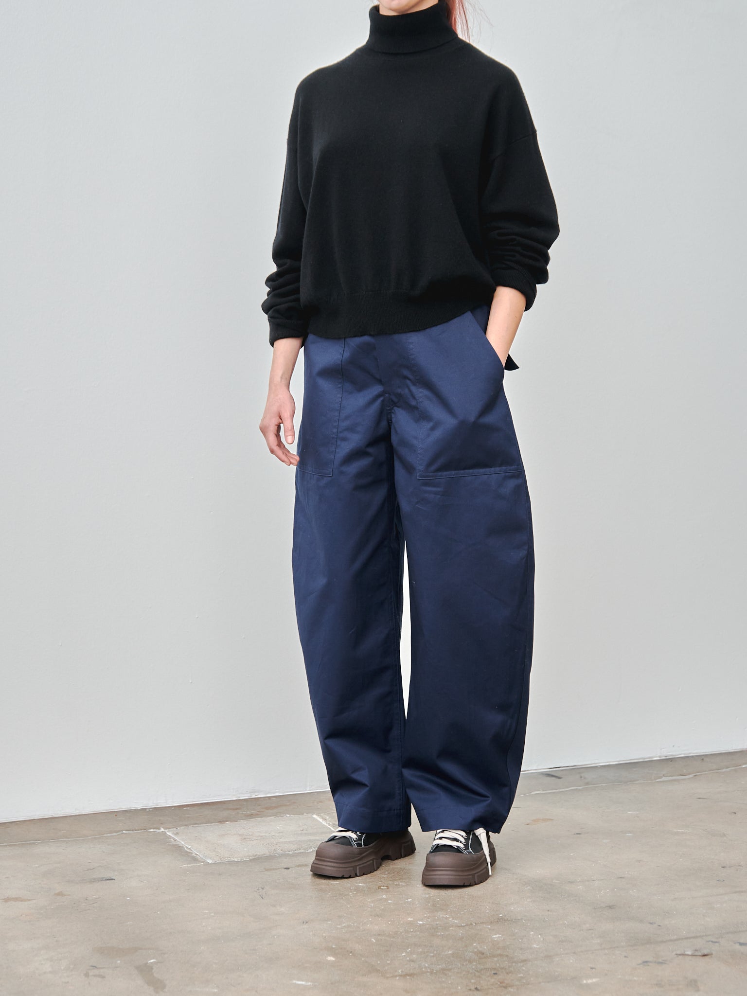 Namu Shop - Sofie D'Hoore Phoenix Trouser - Admiral (Blue Navy)