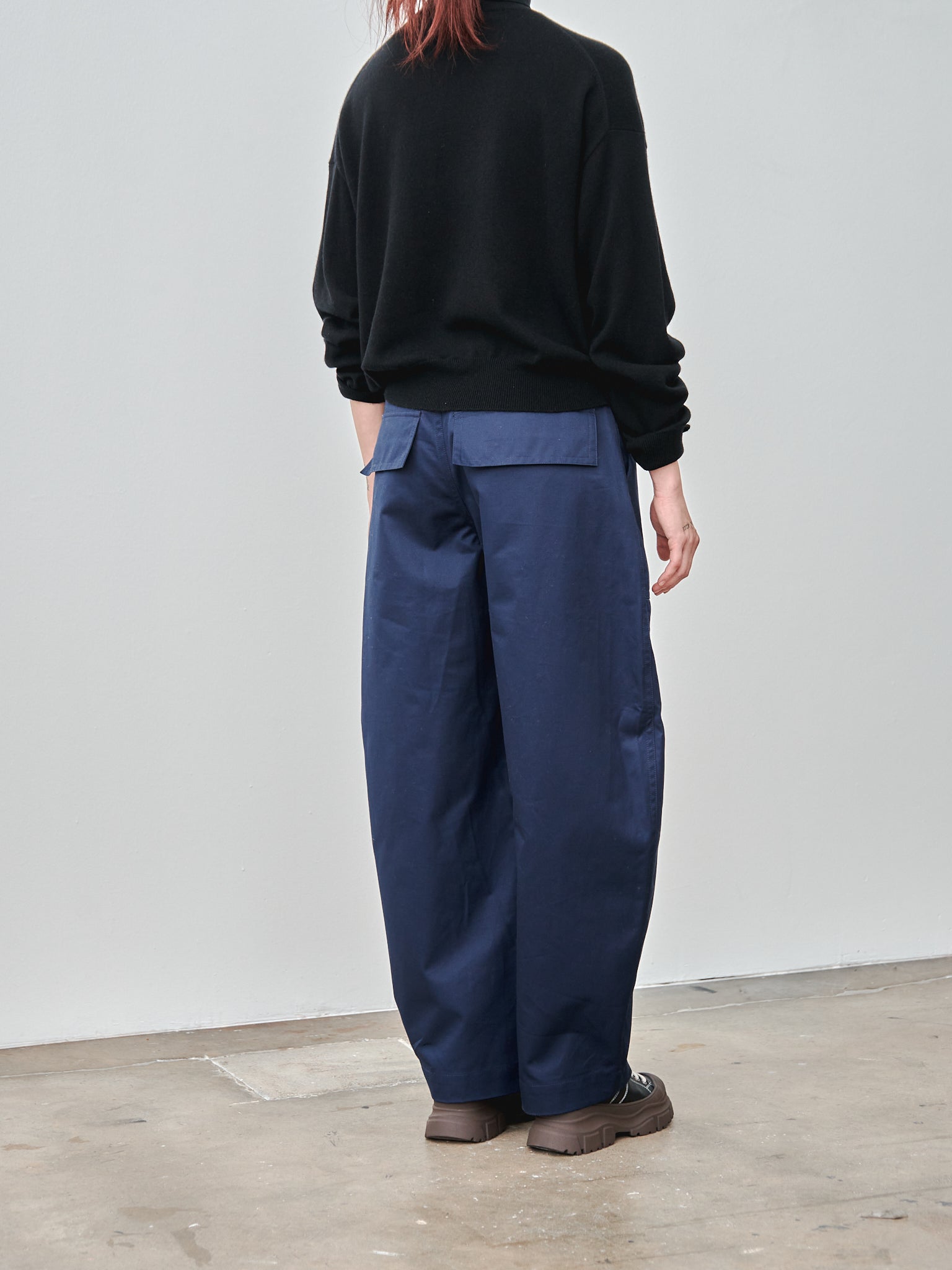 Namu Shop - Sofie D'Hoore Phoenix Trouser - Admiral (Blue Navy)
