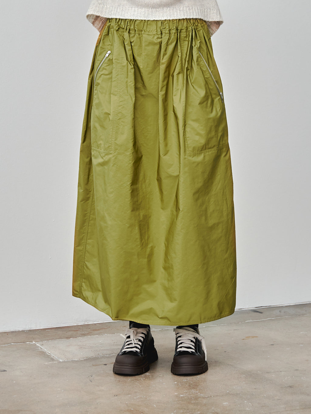 Namu Shop - Sofie D'Hoore Sioux Skirt - Olive Oil