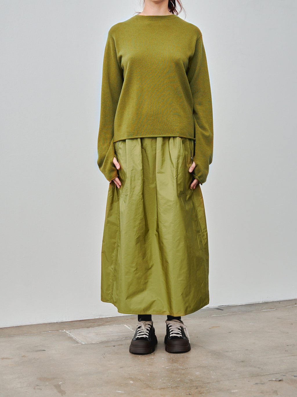 Namu Shop - Sofie D'Hoore Malou Knit - Olive