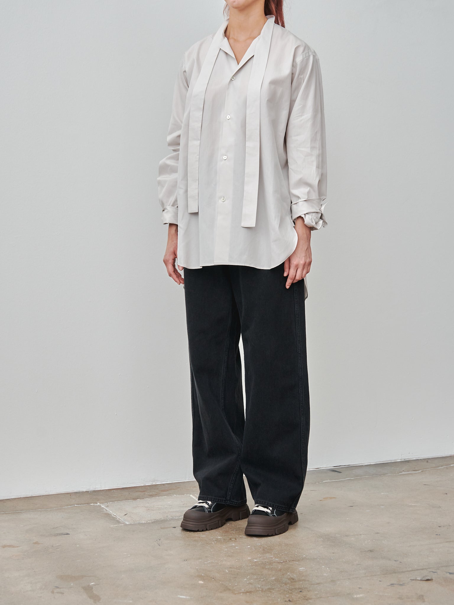 Sofie D'Hoore Barden Top in Stone