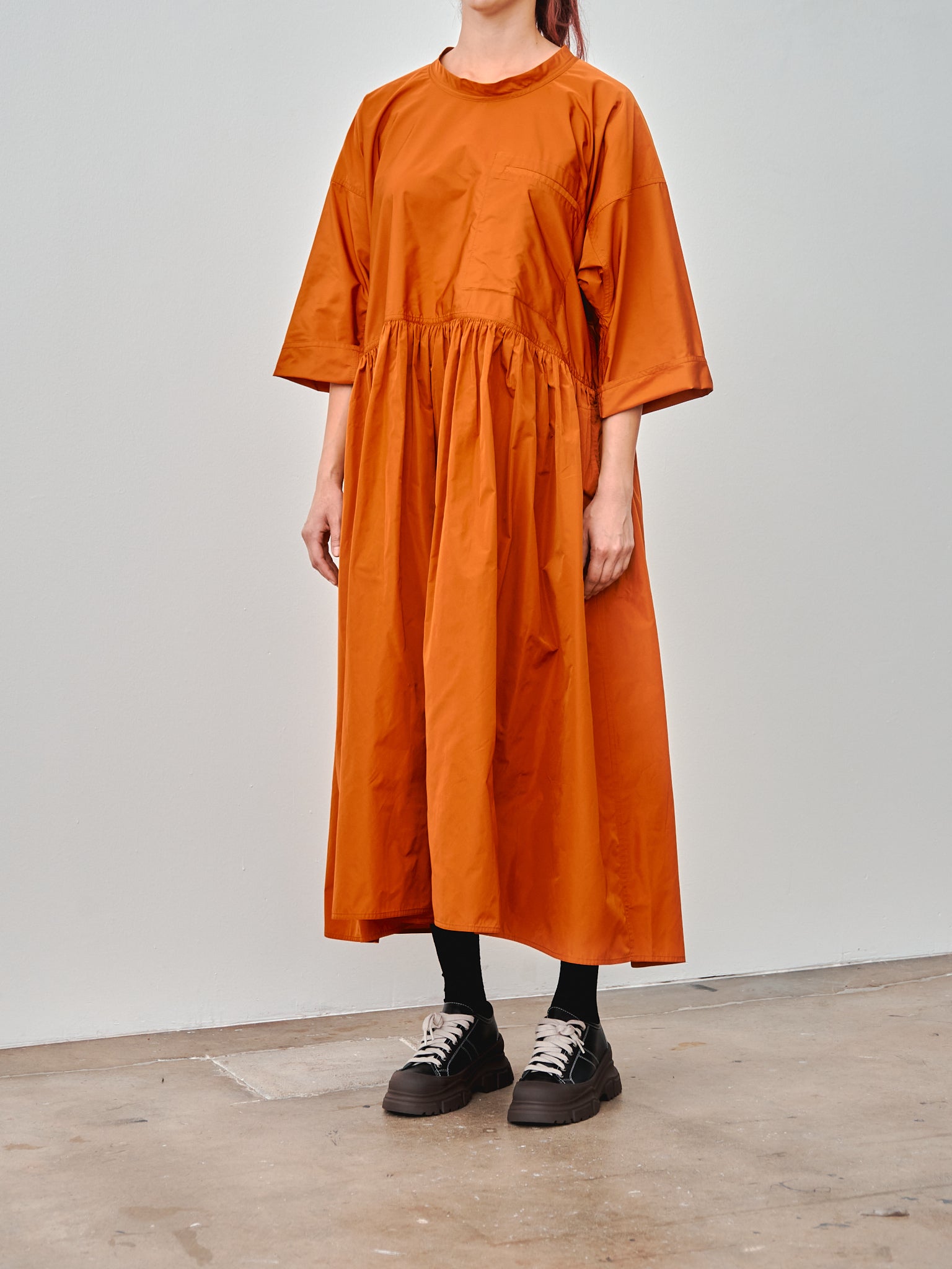 Namu Shop - Sofie D'Hoore Delos Dress - Curcuma (Orange)