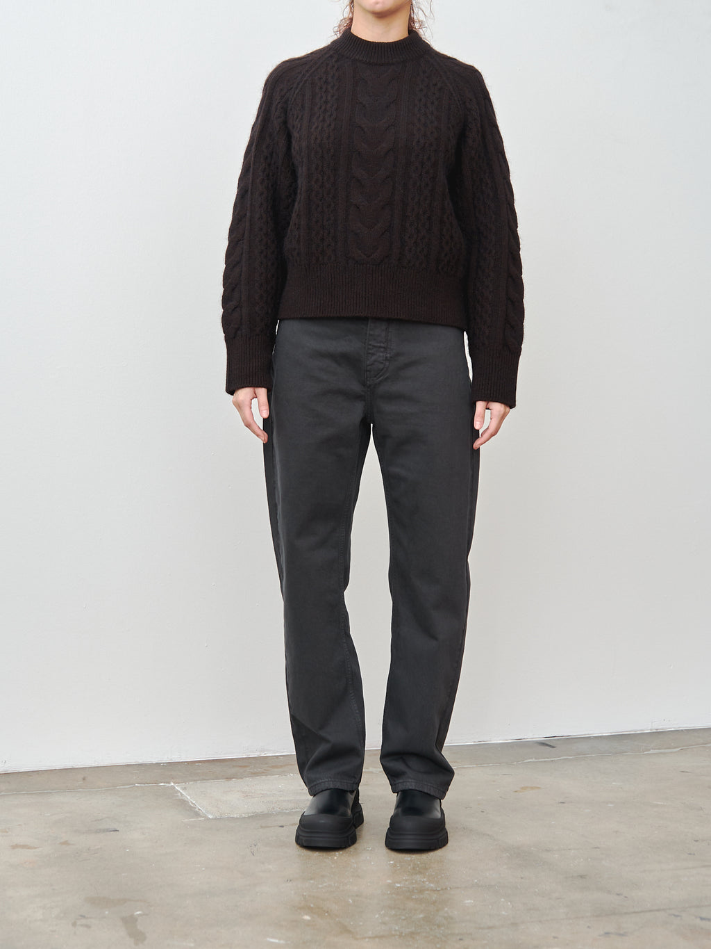 Namu Shop - Studio Nicholson Ruthe Pant - Tarmac