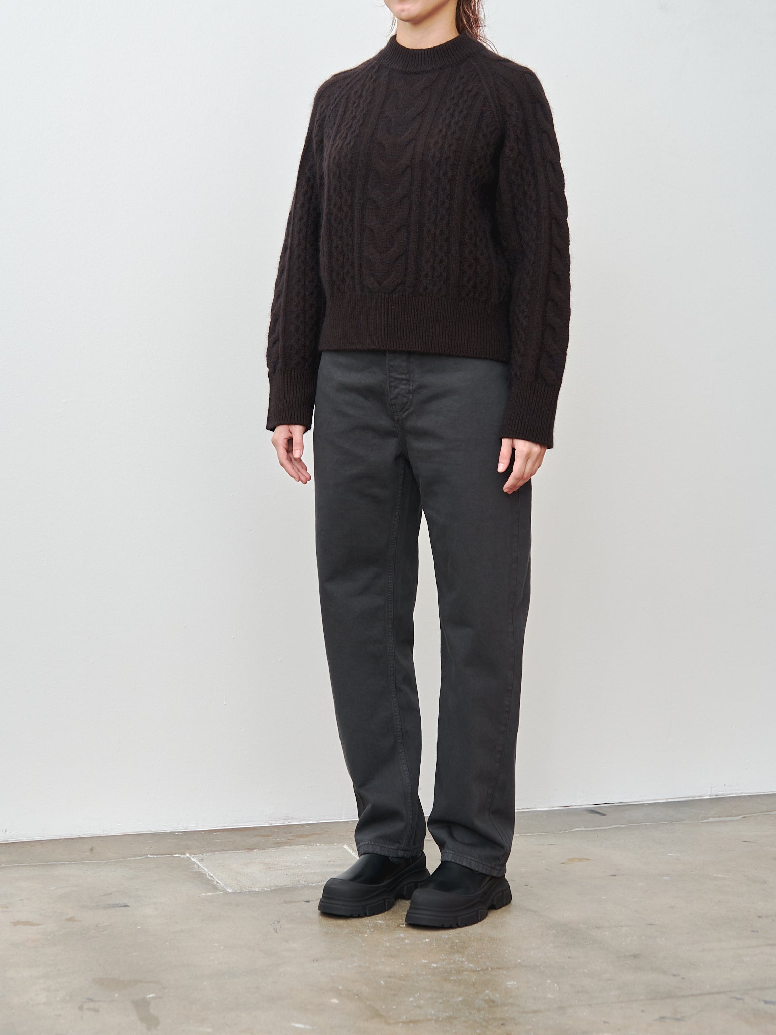 Namu Shop - Studio Nicholson Ruthe Pant - Tarmac