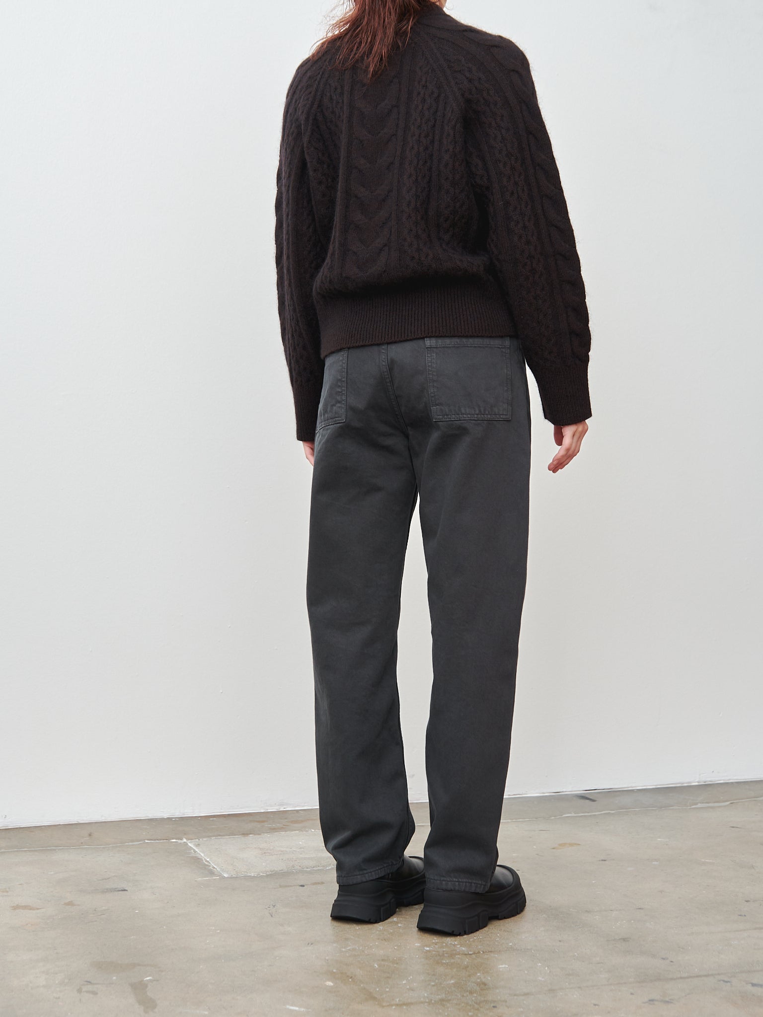 Namu Shop - Studio Nicholson Ruthe Pant - Tarmac