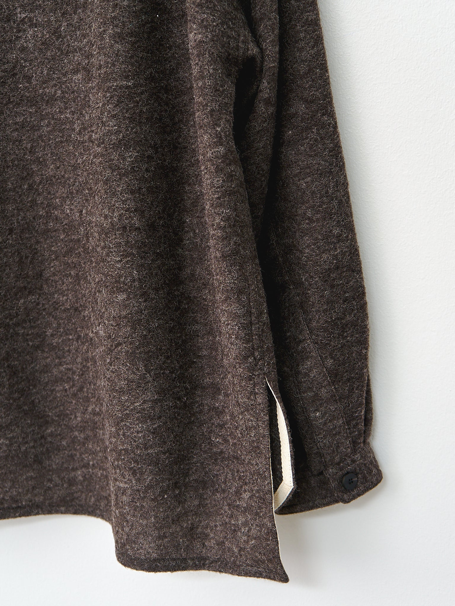 Namu Shop - Document Wool Shirting Jacket - Brown
