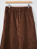 Namu Shop - Album di Famiglia Velvet W&S Trousers - Coffee