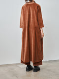 Namu Shop - Album di Famiglia Velvet W&S Trousers - Rust