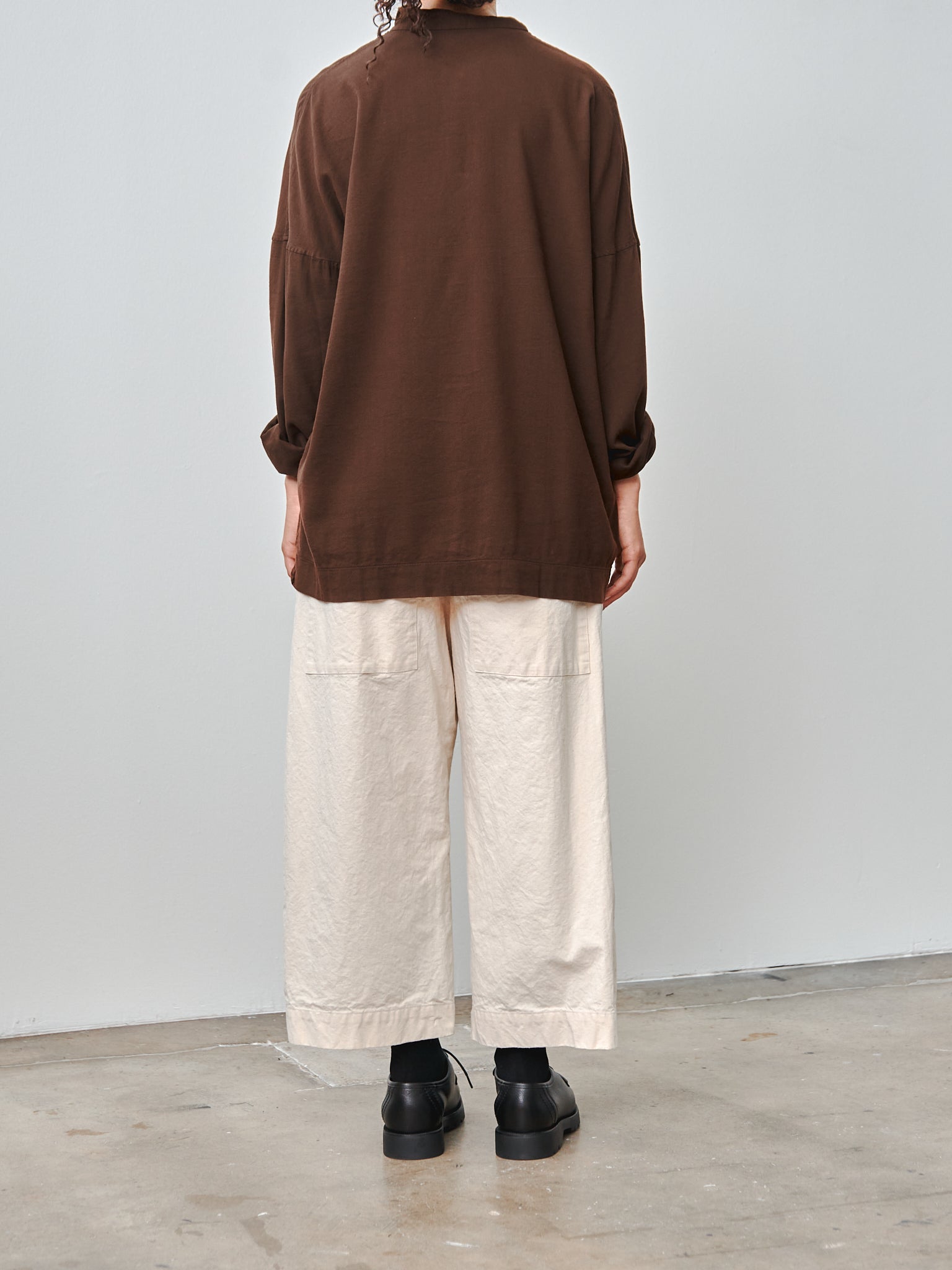 Namu Shop - Album di Famiglia Unisex Collar Shirt TVC - Coffee