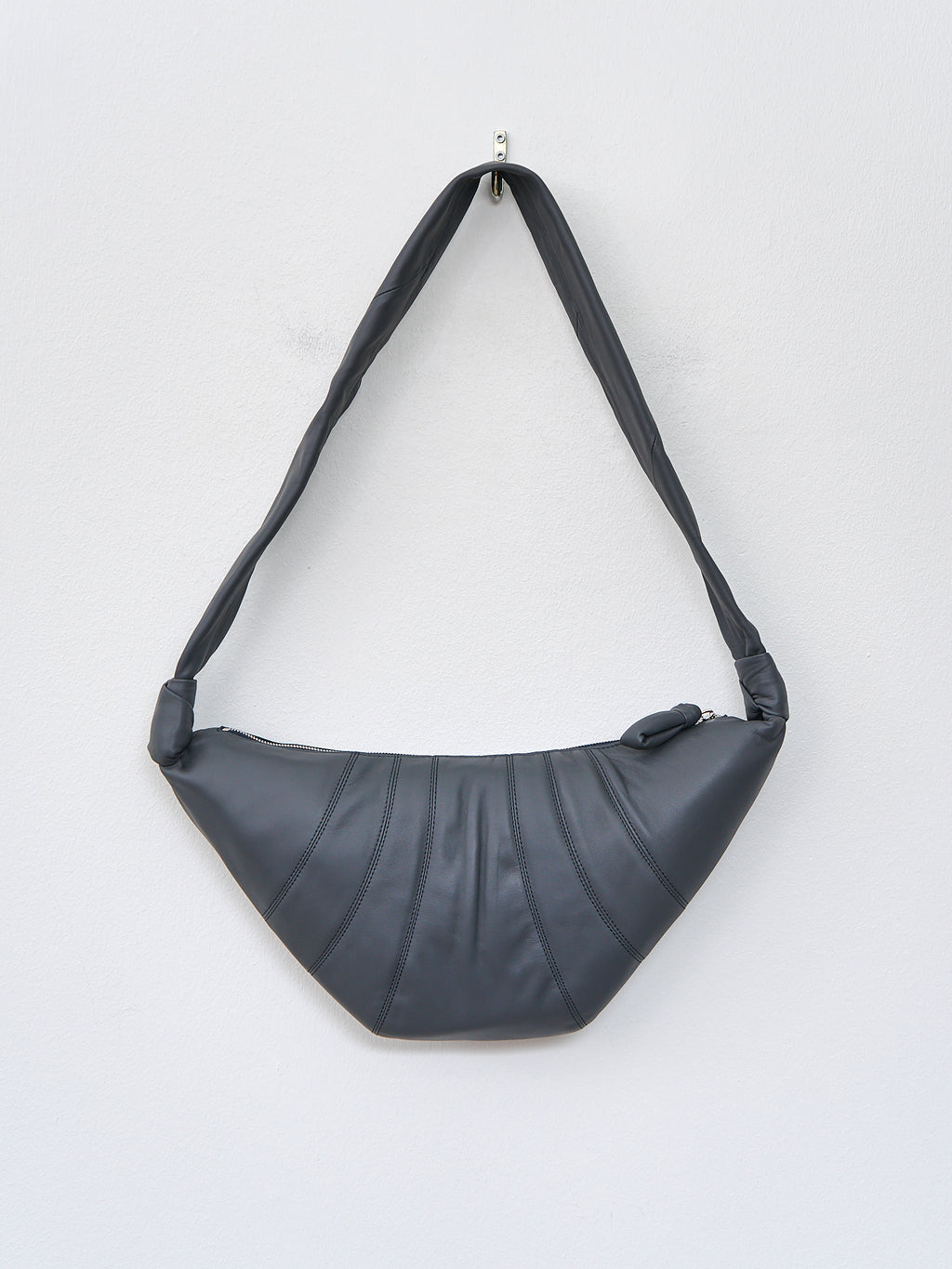 Namu Shop - Lemaire Medium Croissant Bag - Asphalt (soft nappa leather)