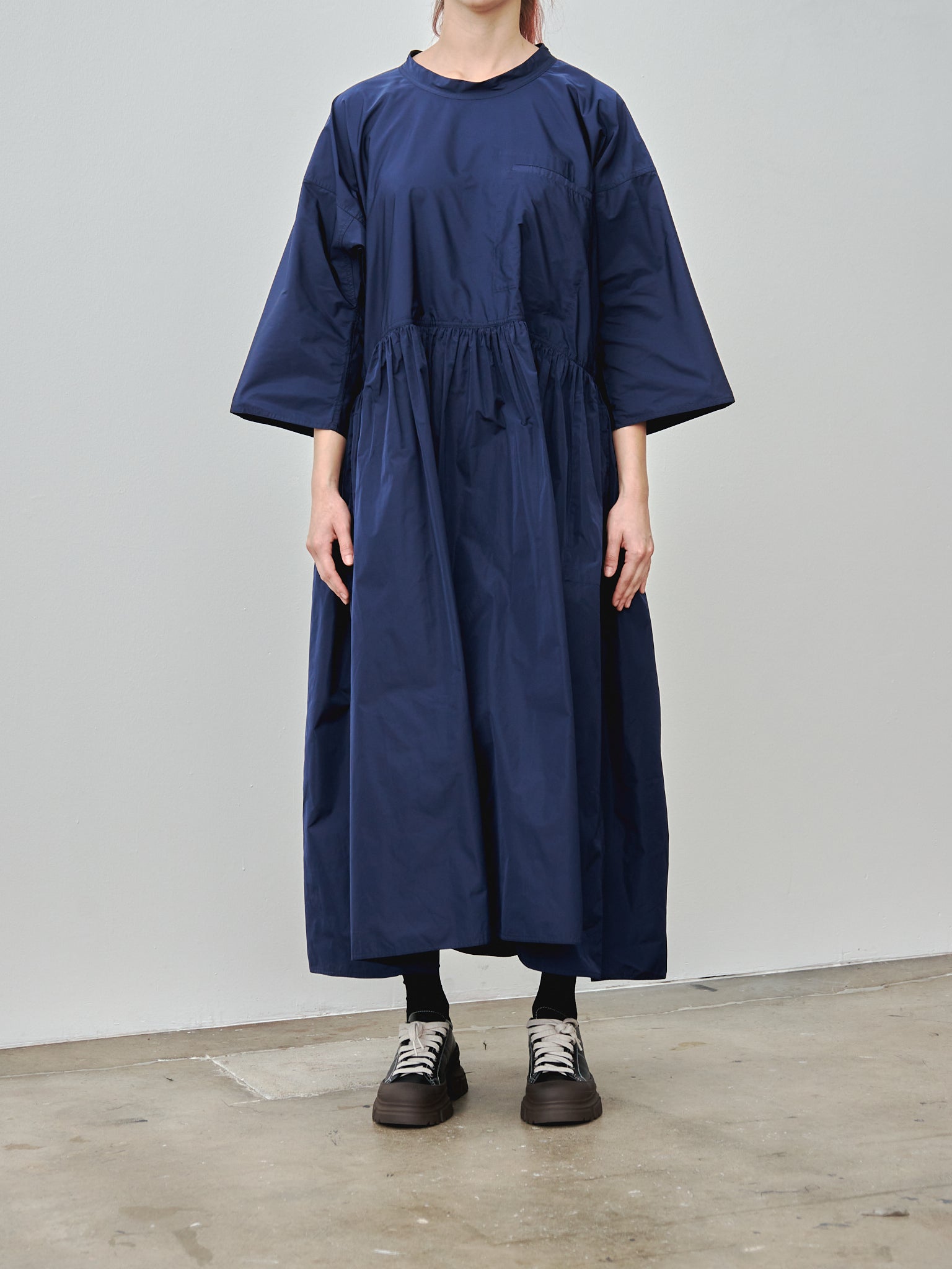 Namu Shop - Sofie D'Hoore Delos Dress - Touareg (Blue Navy)