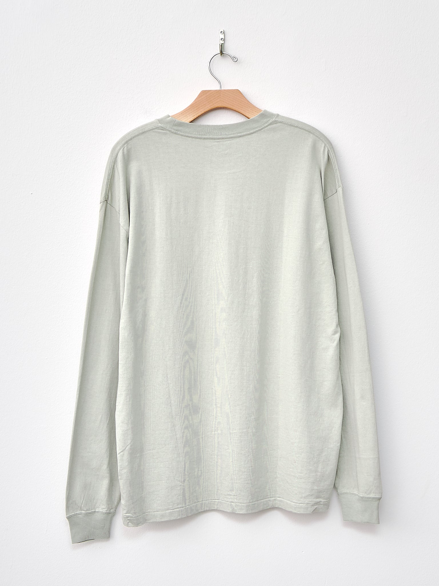 Namu Shop - Herill Suvin Cotton L/S Tee - Light Green