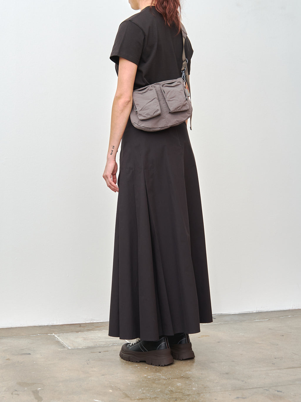 Namu Shop - Amiacalva Split Yarn Bodybag Small - Gray