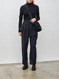 Namu Shop - Amiacalva Gabardine Paperbag - Black