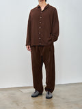 Namu Shop - Album di Famiglia Unisex Collar Shirt TVC - Coffee