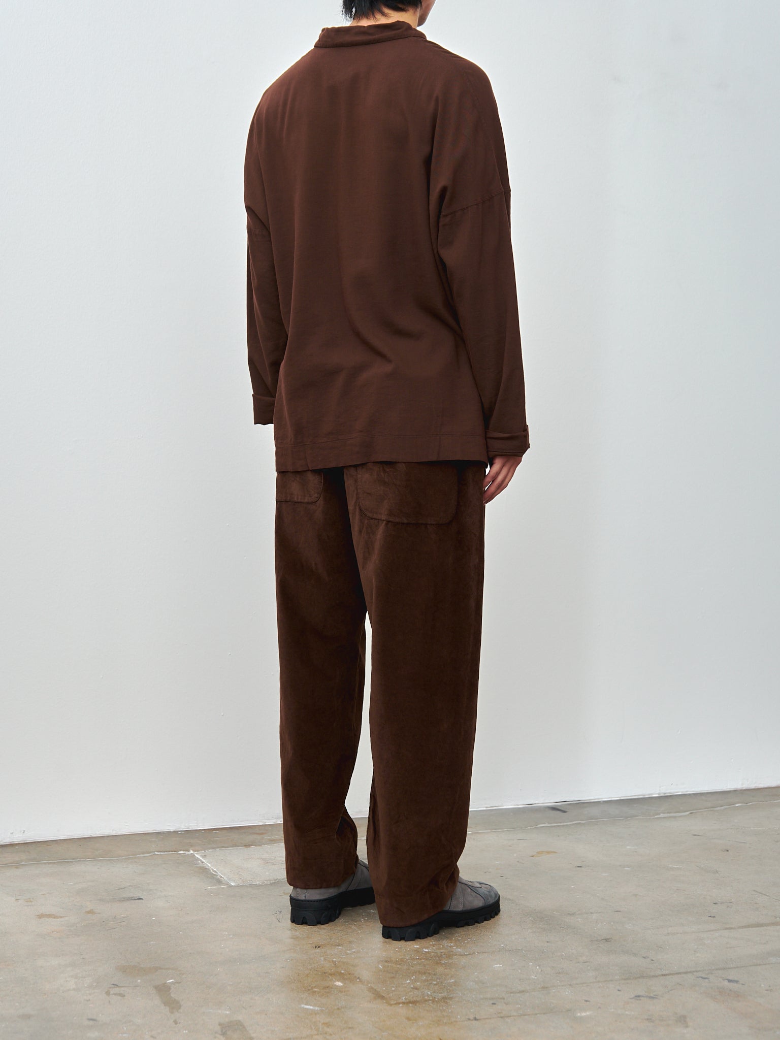 Namu Shop - Album di Famiglia Unisex Collar Shirt TVC - Coffee