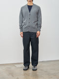 Namu Shop - Herill Whole Garment Cashmere Cardigan - Slate Gray