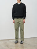 Namu Shop - Herill Whole Garment Cashmere Polo Knit - Black