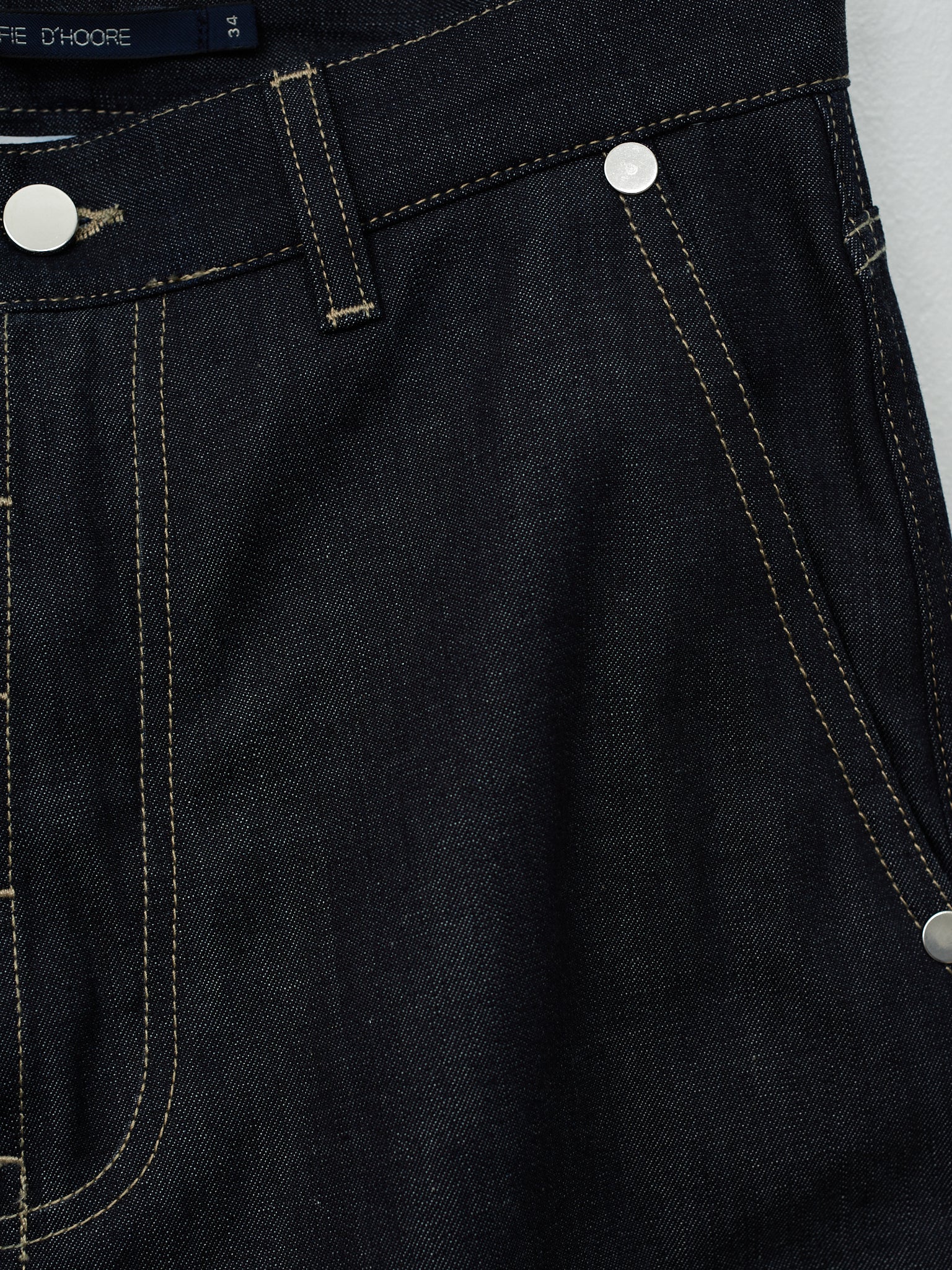 Namu Shop - Sofie D'Hoore Padova Denim Trouser - Midnight