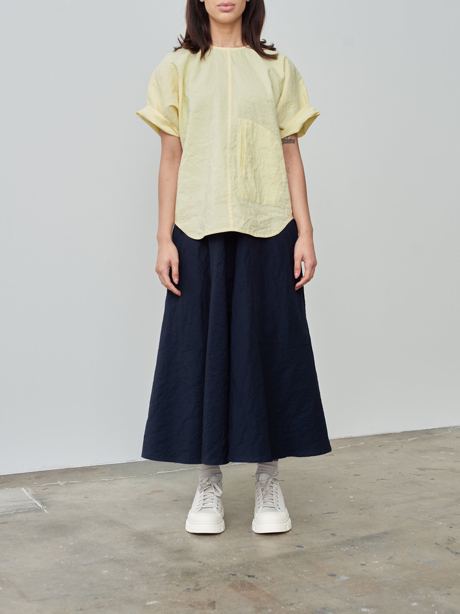Namu Shop - Sofie D'Hoore Bonnie SS Top - Pastis