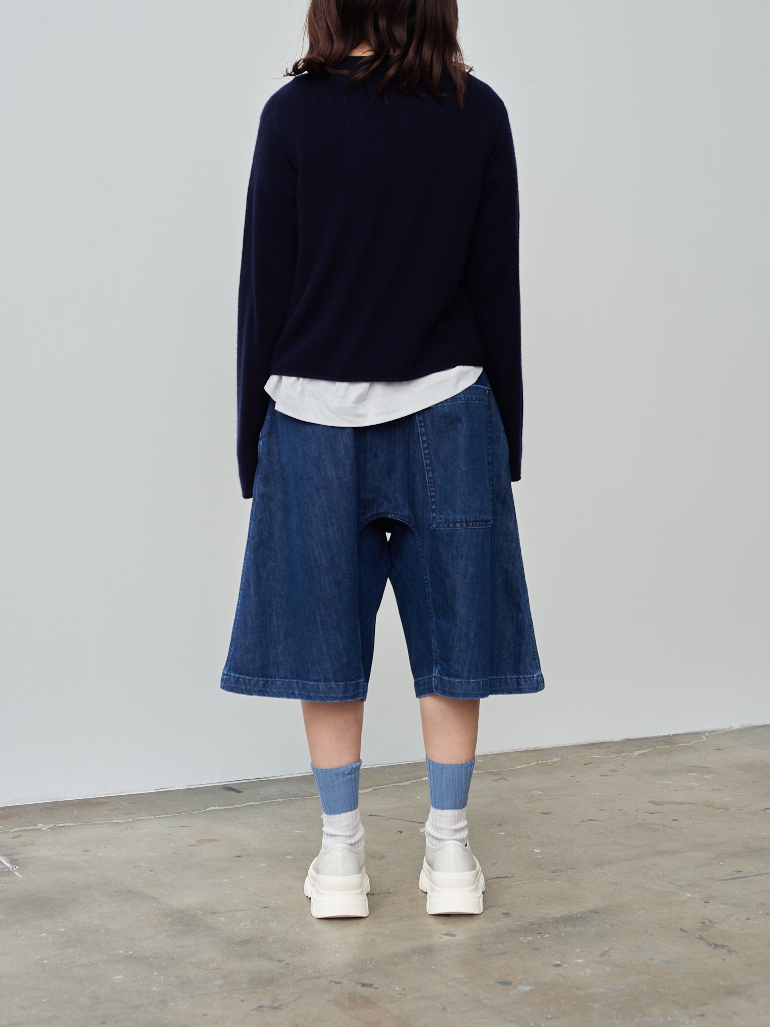 Namu Shop - Sofie D'Hoore Pluto Shorts - Blue Denim