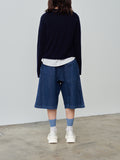 Namu Shop - Sofie D'Hoore Pluto Shorts - Blue Denim