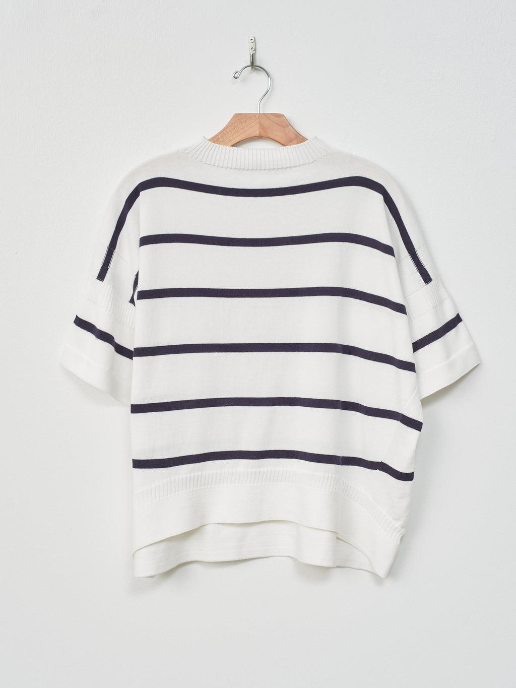 Namu Shop - Nicholson & Nicholson ISLAND Knit - White/Navy