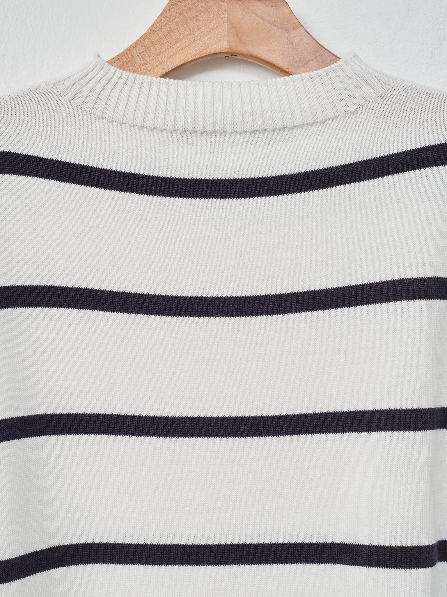 Namu Shop - Nicholson & Nicholson ISLAND Knit - White/Navy