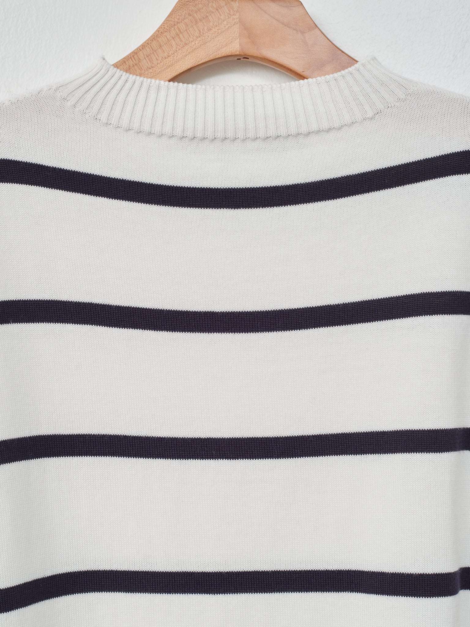 Namu Shop - Nicholson & Nicholson ISLAND Knit - White/Navy